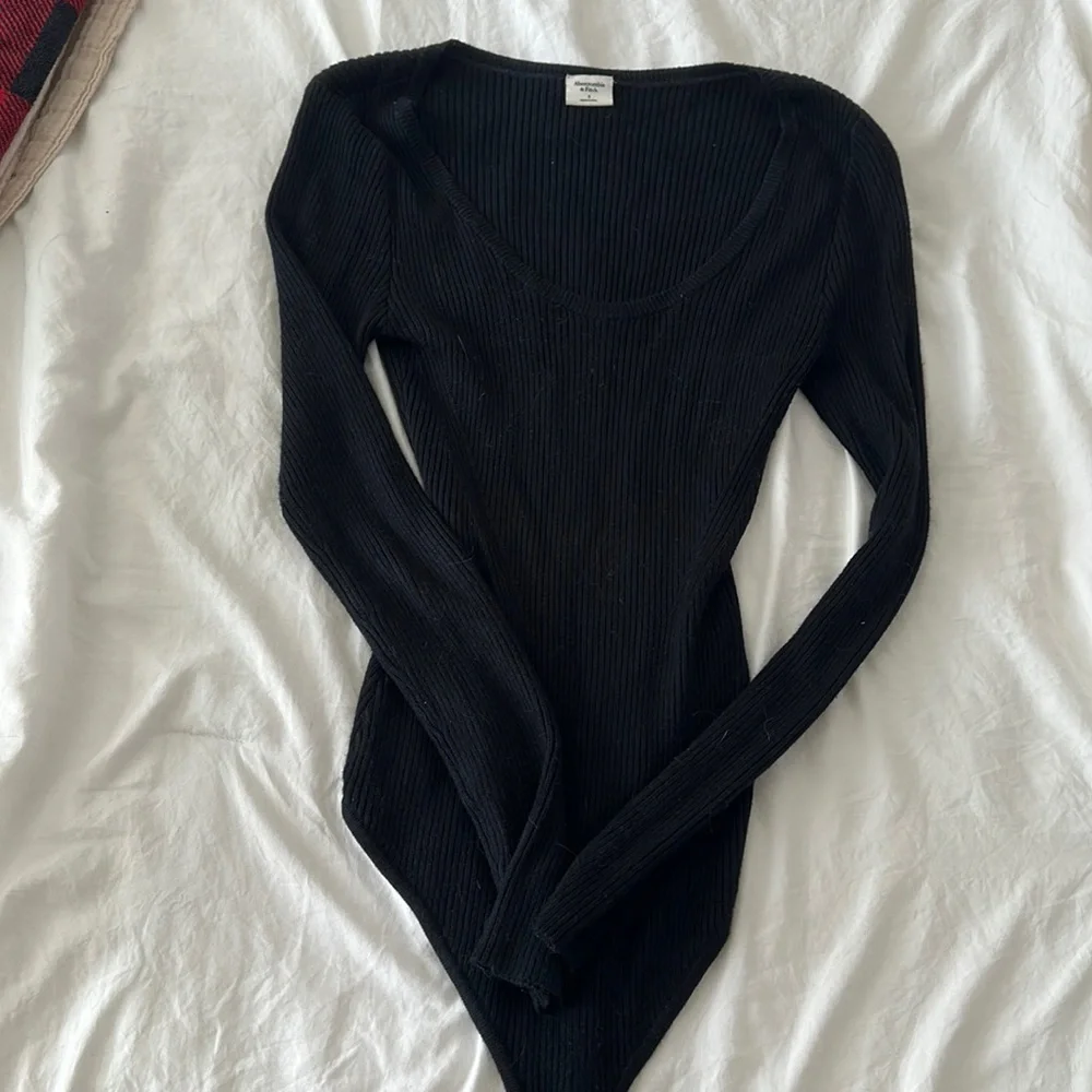 Abercrombie | Black Sweater Bodysuit - Picture 2 of 3